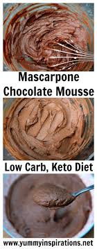 Mascarpone Chocolate Mousse Recipe Low Carb Keto Diet Desserts Recipe Chocolate Mousse Recipe Mousse Recipes Diet Desserts