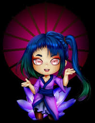 I Am The Celebration Of Two People Masa Works Design Sister S Story Is My Favorite And Their Design Is So Cool That I Had To Make A De Chibi Vocaloid Anime