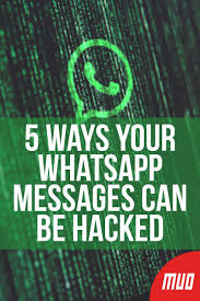 Can You Use Whatsapp Without A Phone 5 Ways Your Whatsapp Messages Can Be Hacked Whatsapp Message Android Phone Hacks Hacking Books
