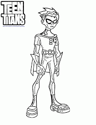 Pin on red titan coloring page. Teen Titans Raven Coloring Page Coloring Home