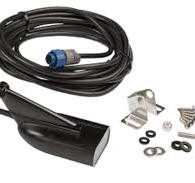 Lowrance 9-pin (Blue Connector) Transducers - Transom/Trolling  Motor-mounted 455 kHz/800 kHz DownScan Transducer 000-10976-001