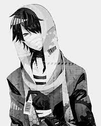 Maybe you would like to learn more about one of these? Anime Boy Hoodie Mask Scarf Bandages Cool Black Hair Anime Guys Dark Anime Manga Art Emo Anime Boy