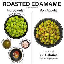 Edamame Beans Are A Great Source Of Fiber Plant Based Protein They Are In Fact A Complete Source Of P In 2021 Roasted Edamame Raw Food Recipes Frozen Edamame Recipe