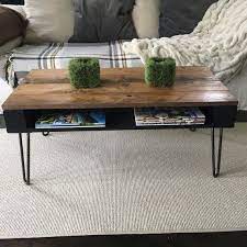 This coffee table is built from ash and walnut. Pin On Woodwork