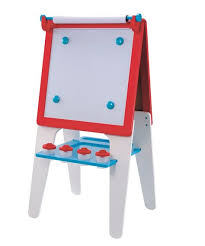 Wooden Double Sided Easel Blue Blake Wooden Easel