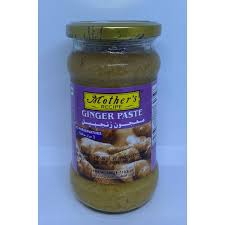 Make a mixture with tomato puree, yoghurt, ginger garlic paste, green chilli paste, red chilli powder, turmeric powder, roasted cumin powder, garam masala powder, coriander powder and salt. Mother S Recipe Ginger Paste Mr 060 300 Grams Consumer Products Distributor