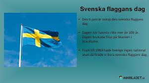 Innan dess kallades den för. Sveriges Nationaldag Vad R En Nationaldag En Nationaldag