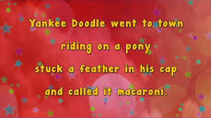 Mind the music and the step. Yankie Doodle Printable Lyrics Pdf