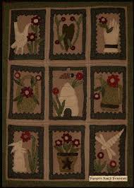 Love This Maybe Do My Own Version With Trees Birds Sun And Moon Etc Manualidades Patrones Patchwork