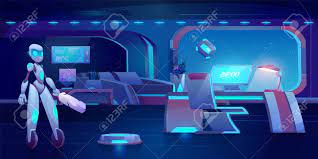 We did not find results for: Robot Assistant Automatic Vacuum And Window Cleaner In Futuristic Bedroom With Neon Glowing Furniture At Night Apartment Interior With Household Technologties Of Future Cartoon Vector Illustration Royalty Free Cliparts Vectors And