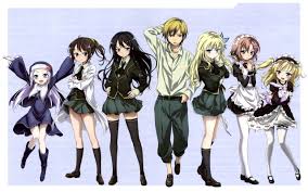 Hasegawa kodaka has transferred schools, and he's having a hard time making friends. Kobato Hasegawa Sena Kashiwazaki Yozora Mikazuki Rika Shiguma Yukimura Kusunoki Kodaka Hasegawa And Maria Takayama From T Anime Anime Shows Romantic Anime