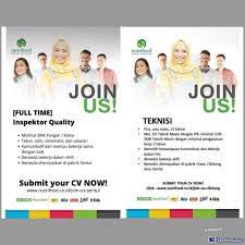 Program kolaborasi umm dan nutrifood. Lowongan Kerja Teknisi Qc Inspector Pt Nutrifood Indonesia