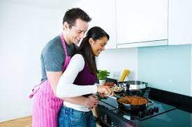 Rekindle The Romance On Date Night Couple Cooking Spice Things Up Romantic Evening