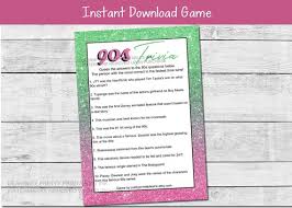It's actually very easy if you've seen every movie (but you probably haven't). 90s Trivia Game Printable Virtual Girls Night Game Girls Night In Game Virtual Games Night Game Virtual Party Game By Glass Slipper Designs Catch My Party