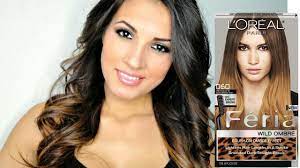 1) remove applicator cap from the developer creme. L Oreal Feria Wild Ombre Brush On Ombre Effect Medium To Dark 060 Youtube