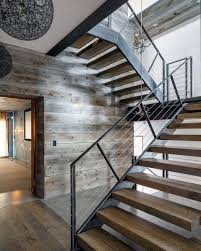 Keep it simple with walnut railing. Top 70 Best Stair Railing Ideas Indoor Staircase Designs
