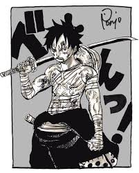 Monkey D Luffy Luffytaro Straw Hat Pirates Mugiwaras Wano One Piece One Piece Manga One Piece Drawing One Piece Luffy