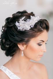 свадебные прически на волосы средней длины с фатой фото Beautiful Bridal Hair Wedding Hairstyles For Long Hair Wedding Hairstyles