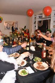While the right halloween recipes and halloween appetizers are essential to any good halloween party, you'll also need to make sure your house is fully decked out. Couples Halloween Dinner Party Your Homebased Mom