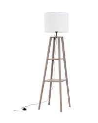 Silverwood furniture reimagined tristan 63 in. Wooden Shelved Floor Lamp Aldi Uk