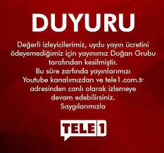 Tele1canlıyayın #tele1tvizle #tele1 tele1 tv canlı yayın ᴴᴰ trclips üzerinden 7/24 canlı olarak izleyebilirsiniz. Tele 1 Yayini Neden Gitti