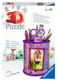 Madmoisell diy blog uber deko geschenke und wohnen. Utensilo Pferde 3d Puzzle Organizer 3d Puzzle Produkte Utensilo Pferde