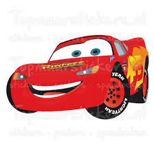 Auto tekeningen disney tekeningen kleurplaten kleurboeken lightning mcqueen disney cars feltro ideeën hoe te tekenen. Muursticker Cars Lightning Mcqueen