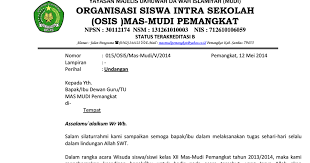 Ada dua jenis surat undangan yaitu surat undangan tidak resmi dan resmi. Surat Undangan Perpisahan 2013 2014 Pdf Google Drive