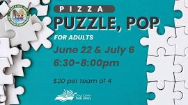 Pizza, Puzzle, Pop for Adults
