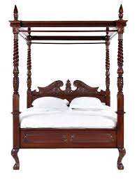 Furniture Bed Queen Anne Chapter 11 King Size Canopy Bed Four Poster Bed Four Poster