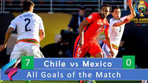 Complete overview of mexico vs chile (copa america centenario final rounds) including video replays, lineups, stats and fan opinion. All Goals Mexico Vs Chile 7 1 Copa America 2016 Video Dailymotion