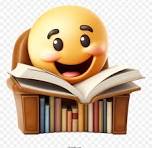 Book Nook - Happy Emoji Reading a Book - CleanPNG / KissPNG