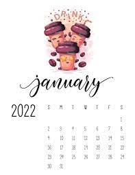 free printable january 2022 calendars world of printables
