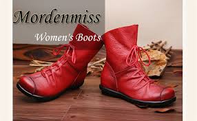 Instead, she recommends wearing thicker seamless panties, which are less likely to shift into the folds within the. Mordenmiss Women S Cap Toe Boots Handmade Ankle Oxford With Side Zipper