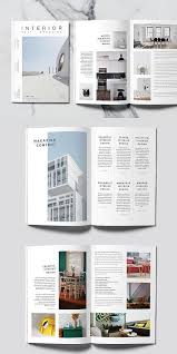 Minimal Interior Magazine Interior Design Magazine Layout Book Design Layout Magazine Layout Design