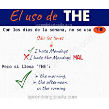 El Uso De The En Ingles Algunas Situaciones Y Contextos Donde Omitimos El Articulo Determinado The Articulo Determinado Contexto Gramatica Del Ingles