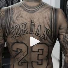 Nba 2k21 orlando magic updated jersey pack by pinoy21 Video Nba Fan Gets A Massive Tattoo Of Michael Jordan S Jersey On His Entire Back Fadeaway World