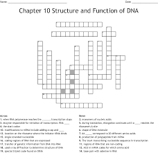 We did not find results for: Chapter 10 Structure And Function Of Dna Crossword Wordmint
