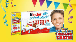 Kinder Schokolade Kostenlos Erhalten Gratisproben Net Sparportal Kinder Schokolade Kinder Schokolade