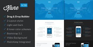 Built with the bootsrap 3.5 framework, the theme also works well on all major browser as well as on all kinds of mobile devices. App Landing Page Templates From Themeforest