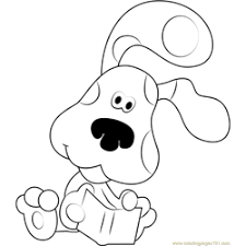 Fresh blues clues coloring pages 49 for coloring print with blues. Blue S Clues Coloring Pages For Kids Printable Free Download Coloringpages101 Com