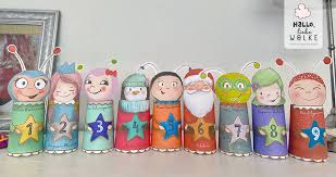 Adventskalender aus streichholzschachteln im glas basteln. Der Diy Adventskalender Von Wilma Wochenwurm Freebie