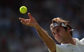 Roger is a swiss professional tennis player. Roger Federer Serve A Tennis Ball Wallpapers Roger Federer Wallpaper 4k 2560x1600 Wallpaper Teahub Io