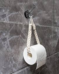 Mkono 2 Pack Toilet Paper Holder Tissue Roll Hanger Macra Giấy Vệ Sinh Y Tưởng Tự Lam Trang Tri