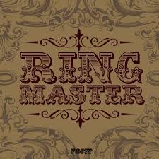 Efeito Photoshop Ringmaster Font Writing Art Ringmaster Circus Aesthetic