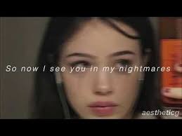 The song's hook was first teased in an interview with paper magazine. Ellise Nightmares Lyrics Youtube Lyrics She Song Songs