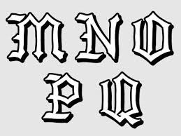 Ilustracion De Las Letras Goticas Alfabeto En Mayusculas Escritas En Negro A B C D E F Fotos Retratos Imagenes Y Fotografia De Archivo Libres De Derecho Image 20357290 Moldes de letras gótica mayúsculas y minúsculas del abecedario. escritas en negro