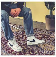This blazer mid comes with a white upper plus grey accents, black nike. Nike Blazer Mid 77 Vntg Nike Blazer Schuhe Buy Online Nike Blazer Mid 77 Vntg In White Sneakers Outfit Men Sneakers Fashion Outfits Nike Blazers Outfit