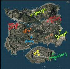 Drop Location Of All Indian Teams In Pubg Mobile World League Pmwl 2020 Drop Map Teams