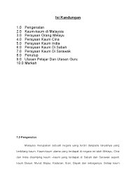 Makanan tradisional pelbagai kaum di malaysia. Kaum Kaum Di Malaysia